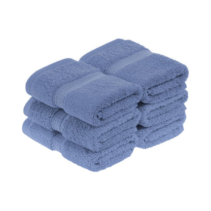 Superior Egyptian Cotton Pile Heavyweight Face Towel Set of 6