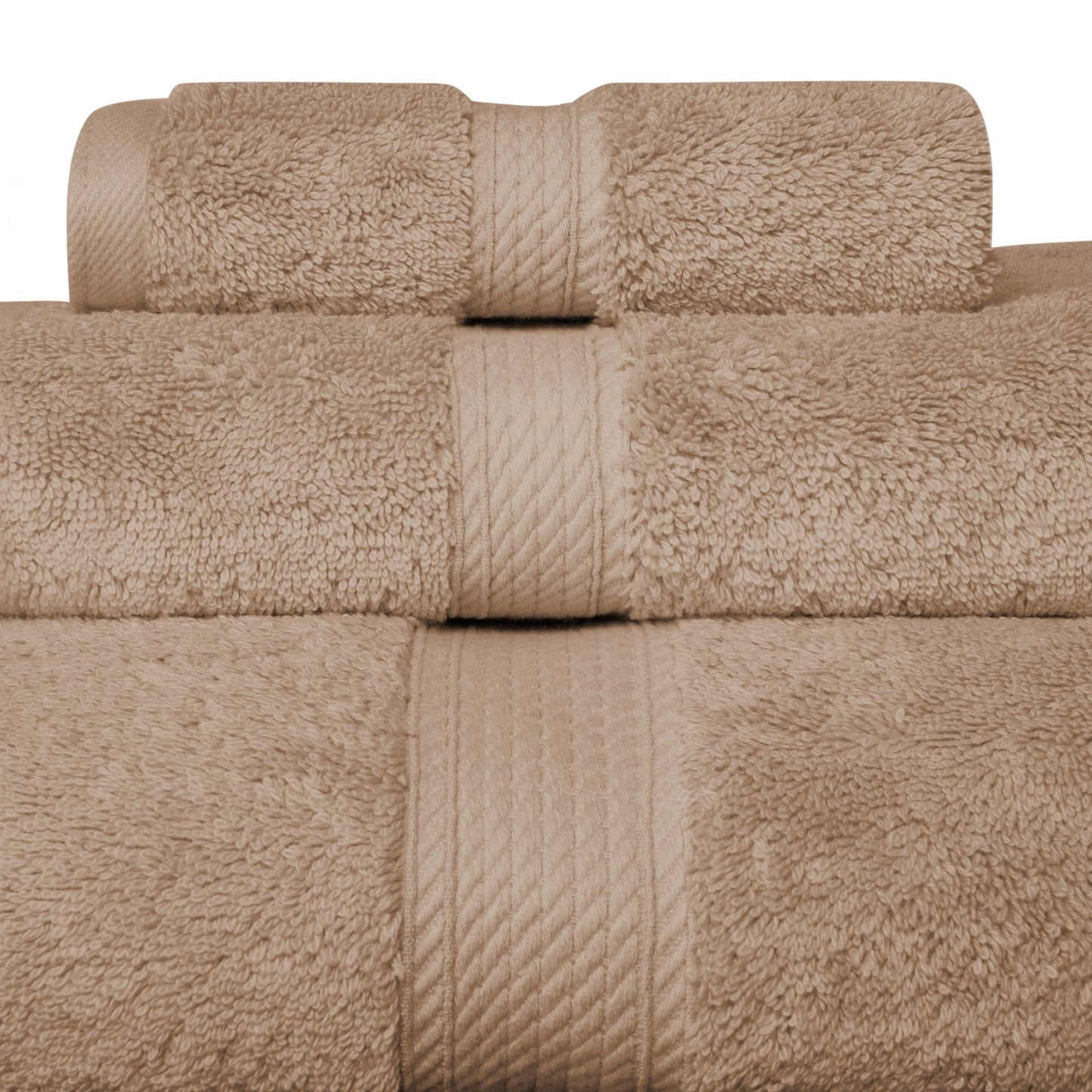 Superior Egyptian Cotton Pile Heavyweight 3-Piece Towel Set