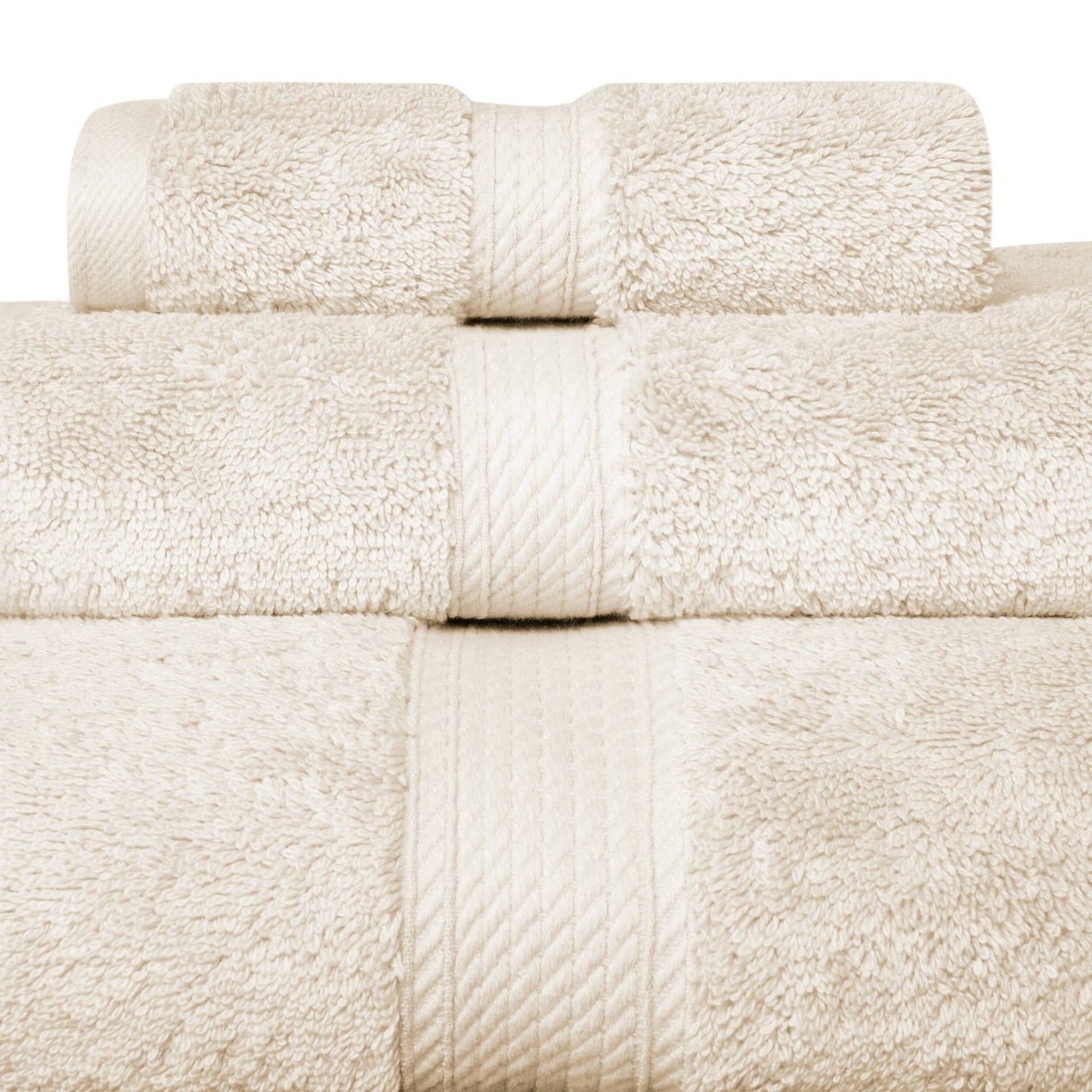Superior Egyptian Cotton Pile Heavyweight 3-Piece Towel Set