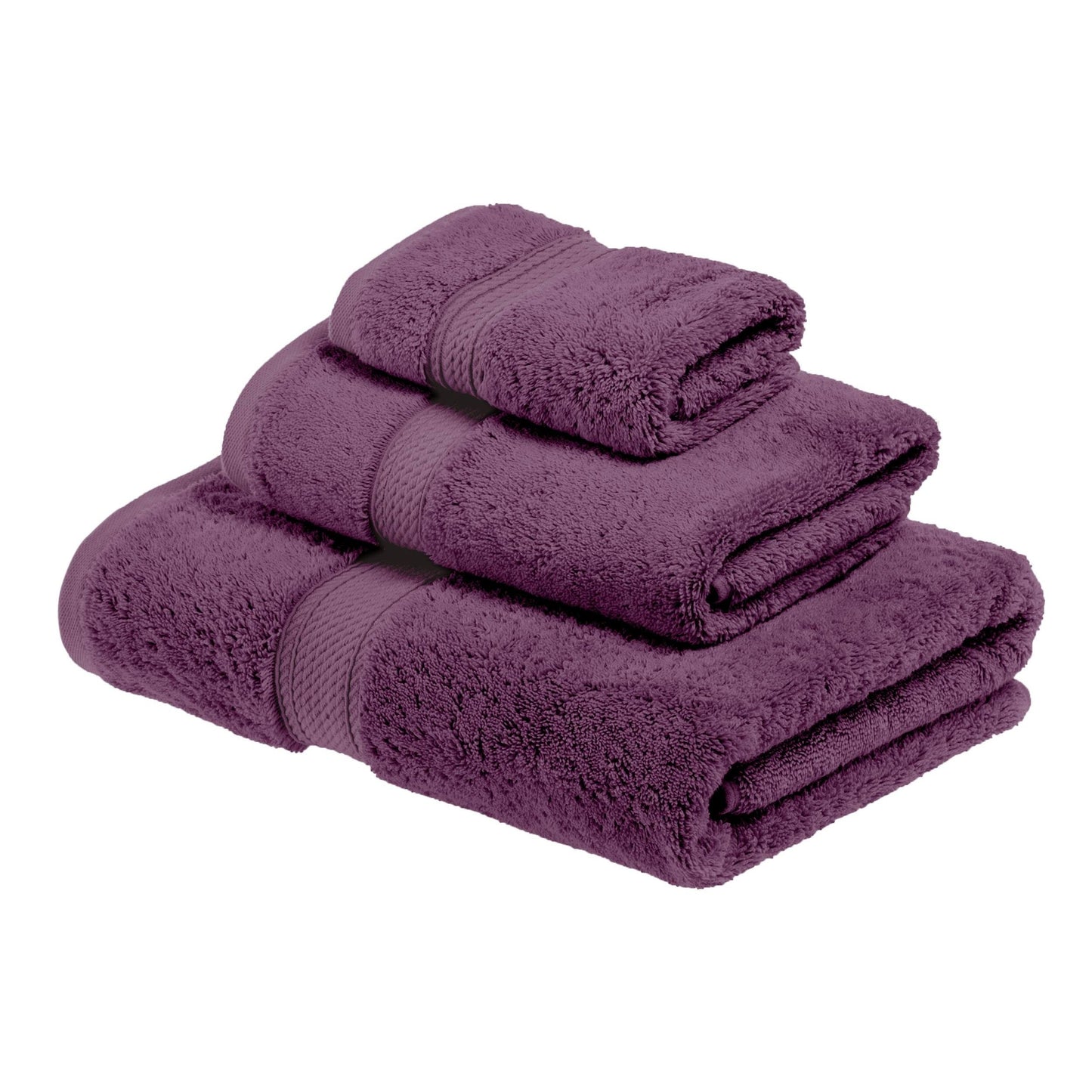 Superior Egyptian Cotton Pile Heavyweight 3-Piece Towel Set