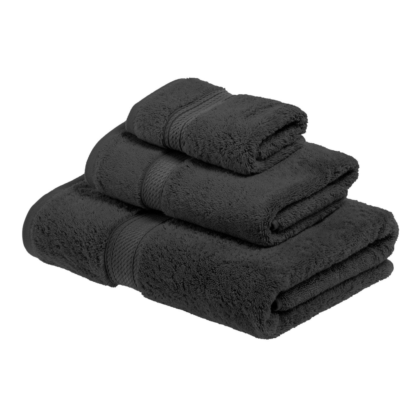 Superior Egyptian Cotton Pile Heavyweight 3-Piece Towel Set