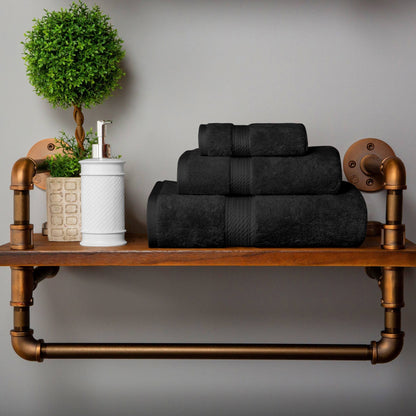 Superior Egyptian Cotton Pile Heavyweight 3-Piece Towel Set