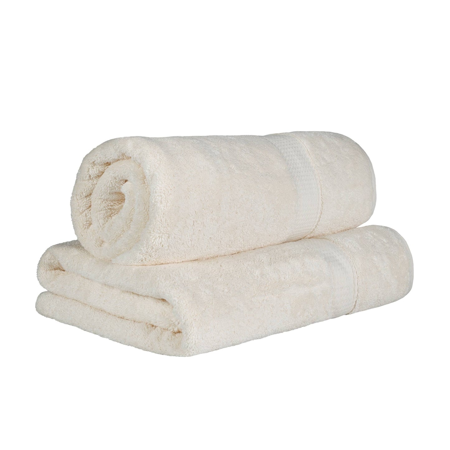Superior Egyptian Cotton Pile Heavyweight Bath Sheet Set of 2