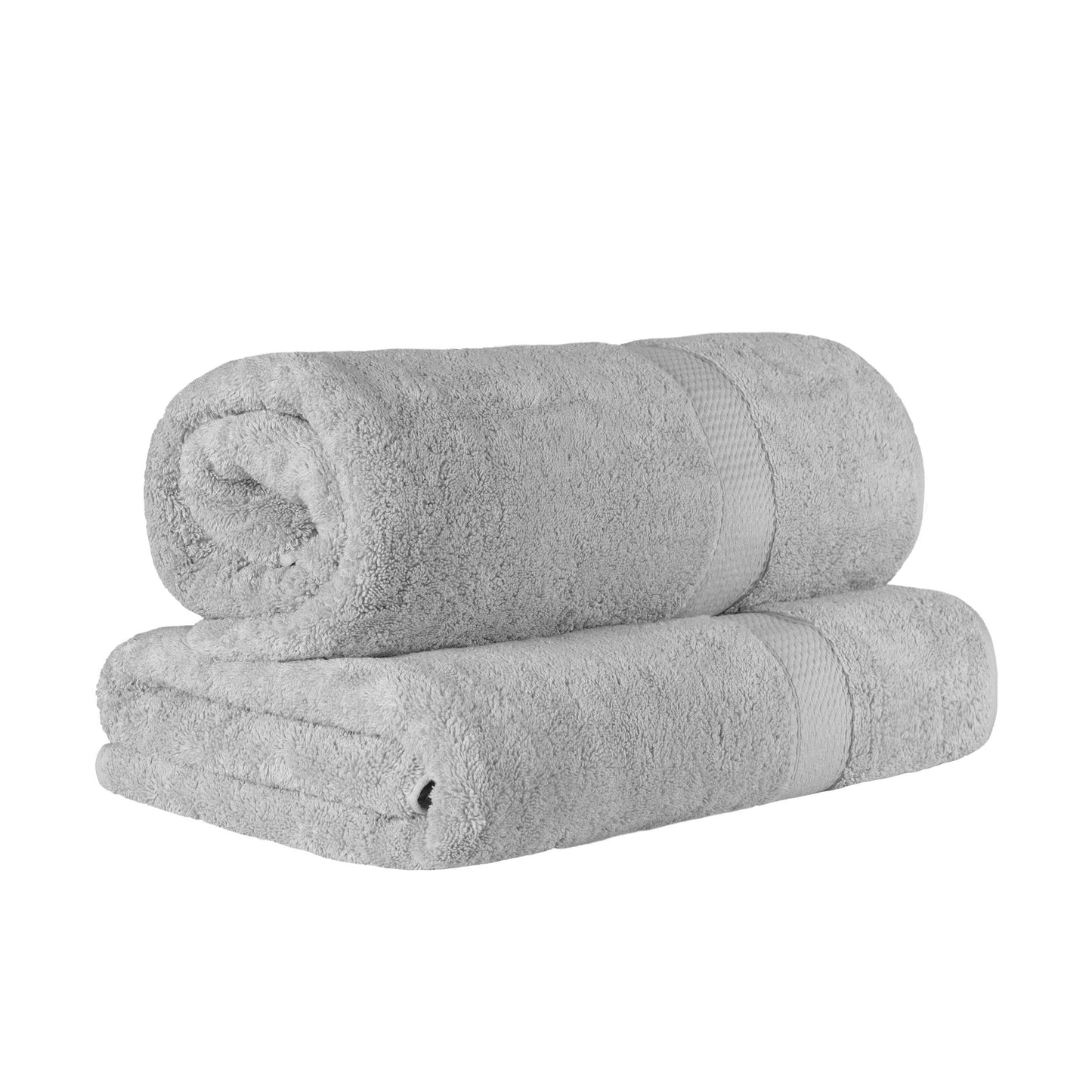 Superior Egyptian Cotton Pile Heavyweight Bath Sheet Set of 2