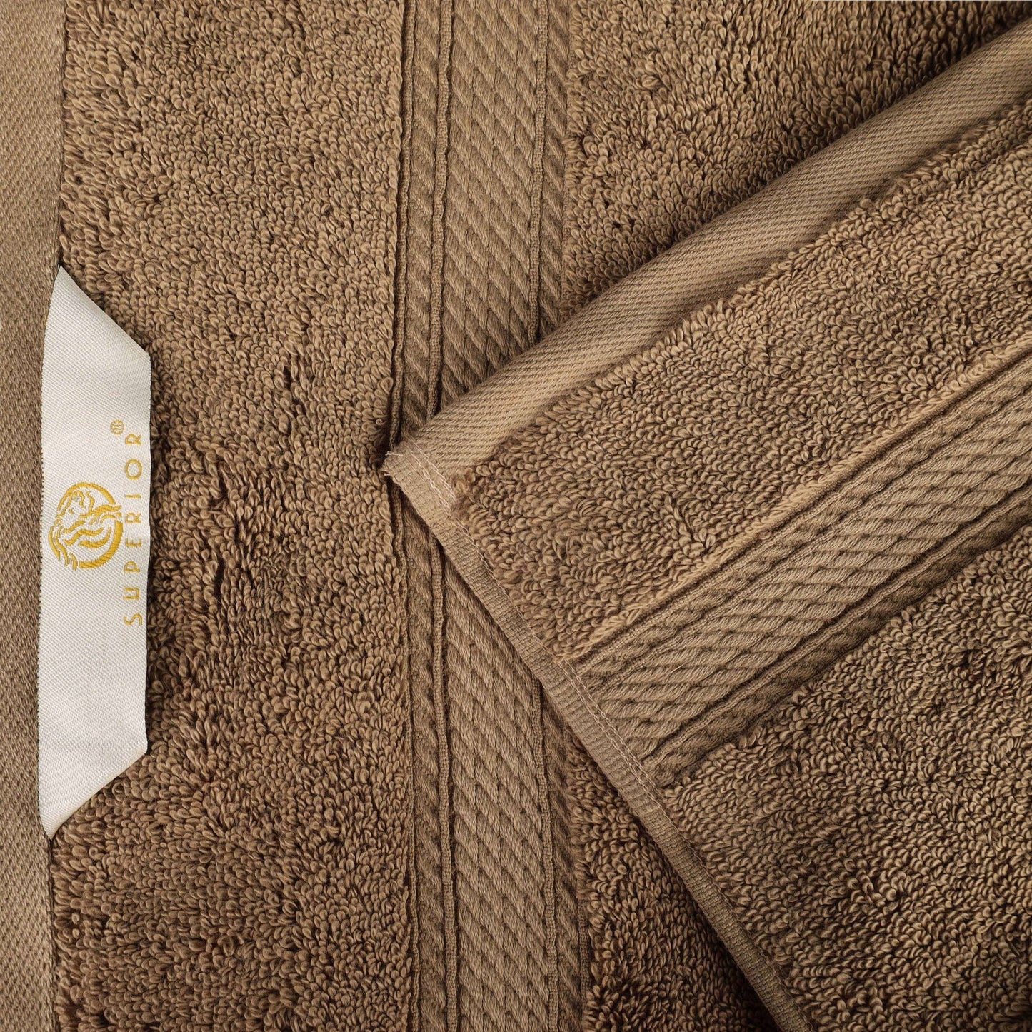 Superior Egyptian Cotton Pile Heavyweight Bath Sheet Set of 2