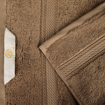 Superior Egyptian Cotton Pile Heavyweight Bath Sheet Set of 2