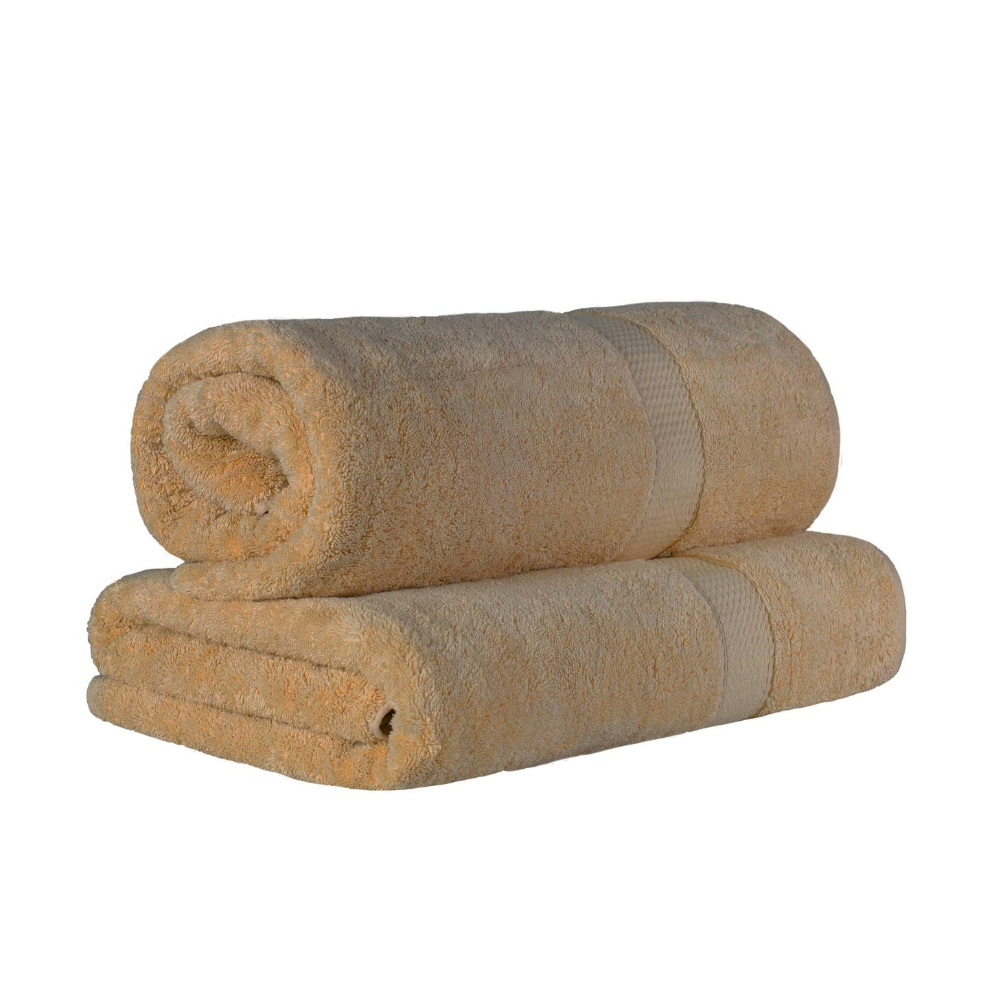 Superior Egyptian Cotton Pile Heavyweight Bath Sheet Set of 2