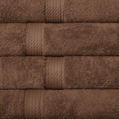Superior Egyptian Cotton Pile Heavyweight Hand Towel Set of 4
