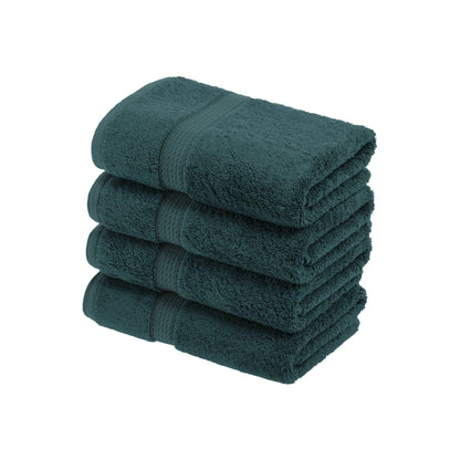 Superior Egyptian Cotton Pile Heavyweight Hand Towel Set of 4