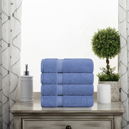 Superior Egyptian Cotton Pile Heavyweight Hand Towel Set of 4