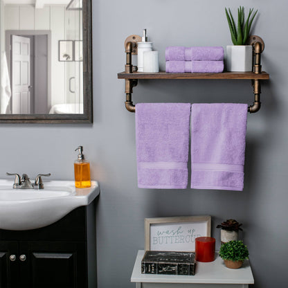 Superior Egyptian Cotton Pile Heavyweight Hand Towel Set of 4