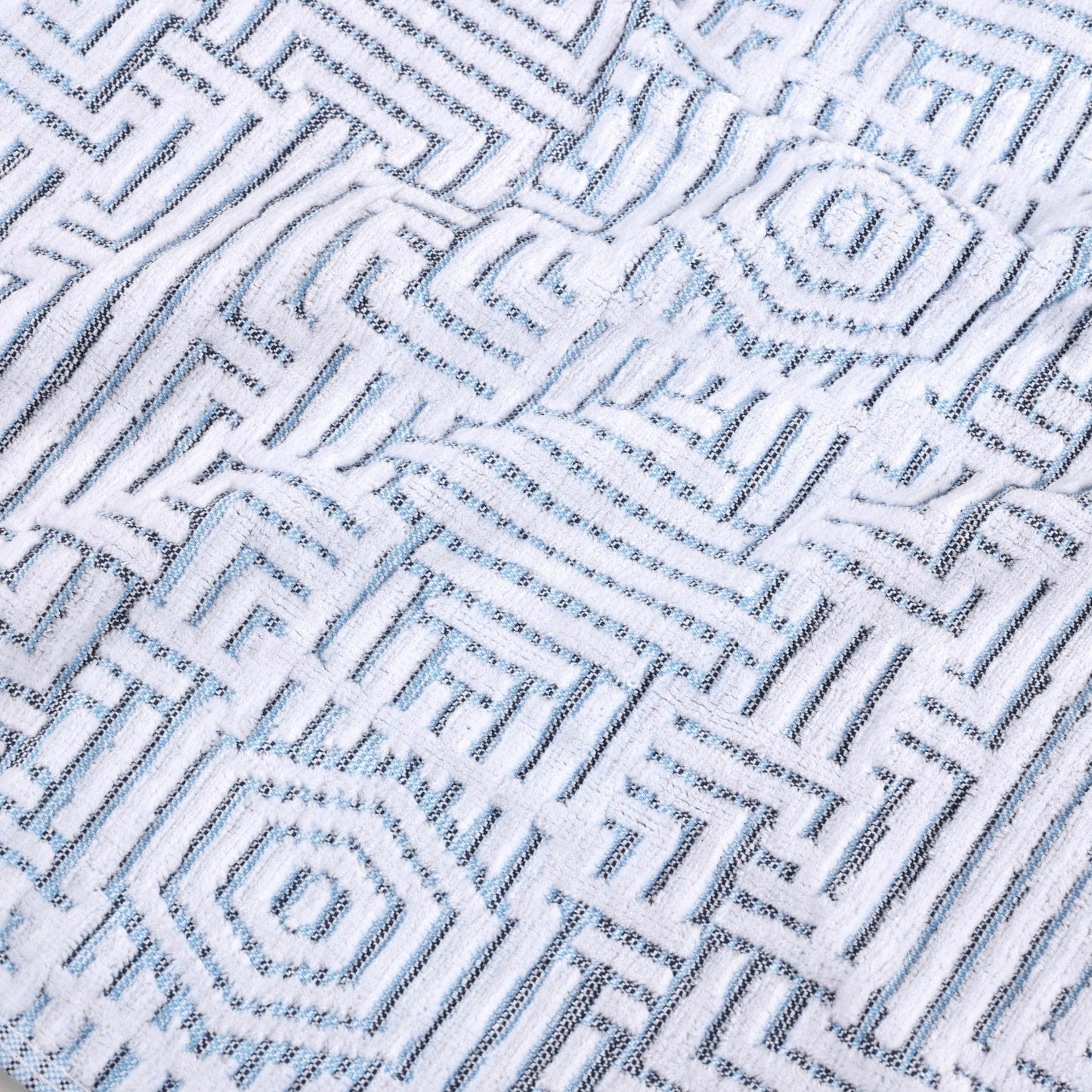 Superior Jasper Cotton Modern Jacquard Soft 3 Piece Bathroom Towel Set