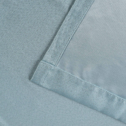 Superior Linen Washable Room Darkening Curtains, Set of 2 Panels