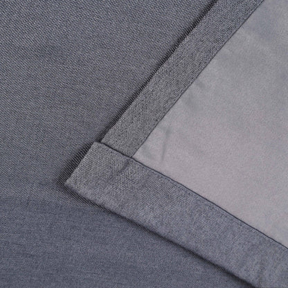 Superior Linen Washable Room Darkening Curtains, Set of 2 Panels