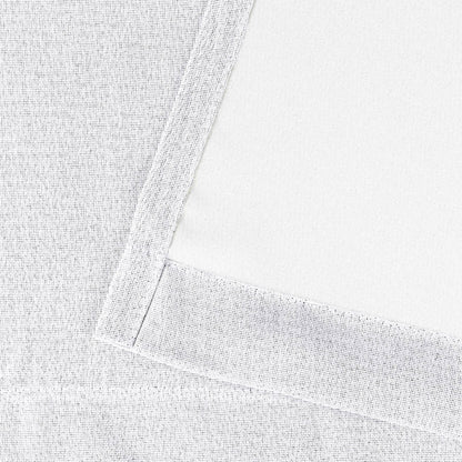 Superior Linen Washable Room Darkening Curtains, Set of 2 Panels