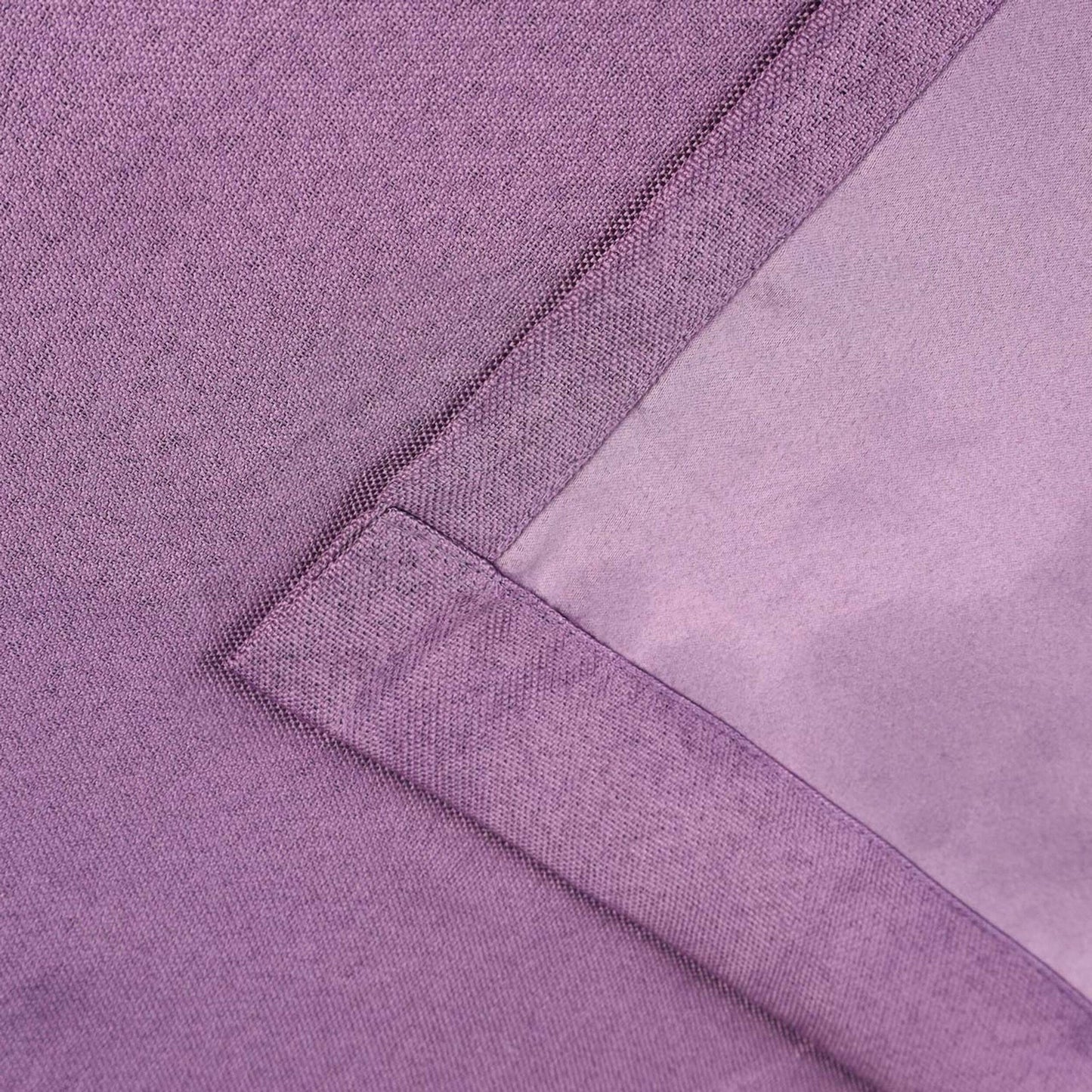 Superior Linen Washable Room Darkening Curtains, Set of 2 Panels