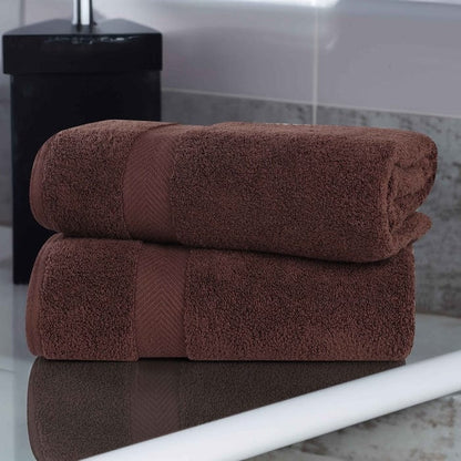 Superior Soft Oversize Zero Twist Cotton Bath Sheets (Set of 2)