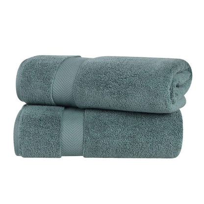 Superior Soft Oversize Zero Twist Cotton Bath Sheets (Set of 2)