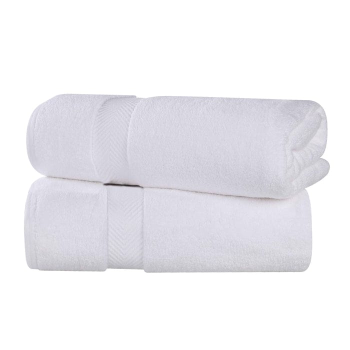Superior Soft Oversize Zero Twist Cotton Bath Sheets (Set of 2)