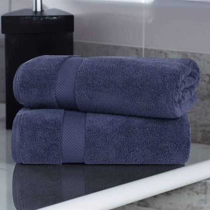 Superior Soft Oversize Zero Twist Cotton Bath Sheets (Set of 2)