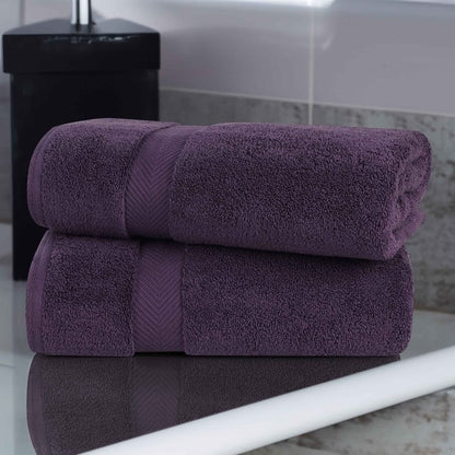Superior Soft Oversize Zero Twist Cotton Bath Sheets (Set of 2)