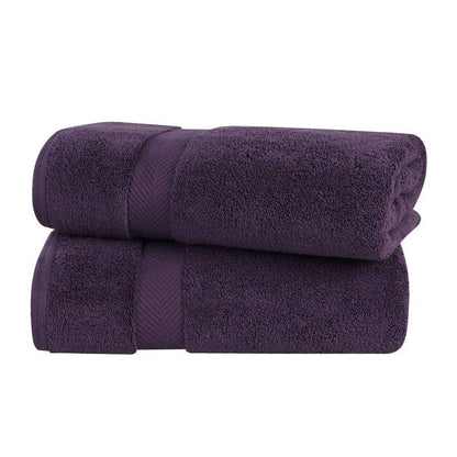 Superior Soft Oversize Zero Twist Cotton Bath Sheets (Set of 2)