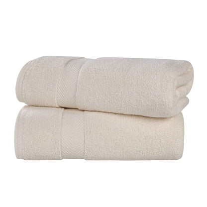Superior Soft Oversize Zero Twist Cotton Bath Sheets (Set of 2)