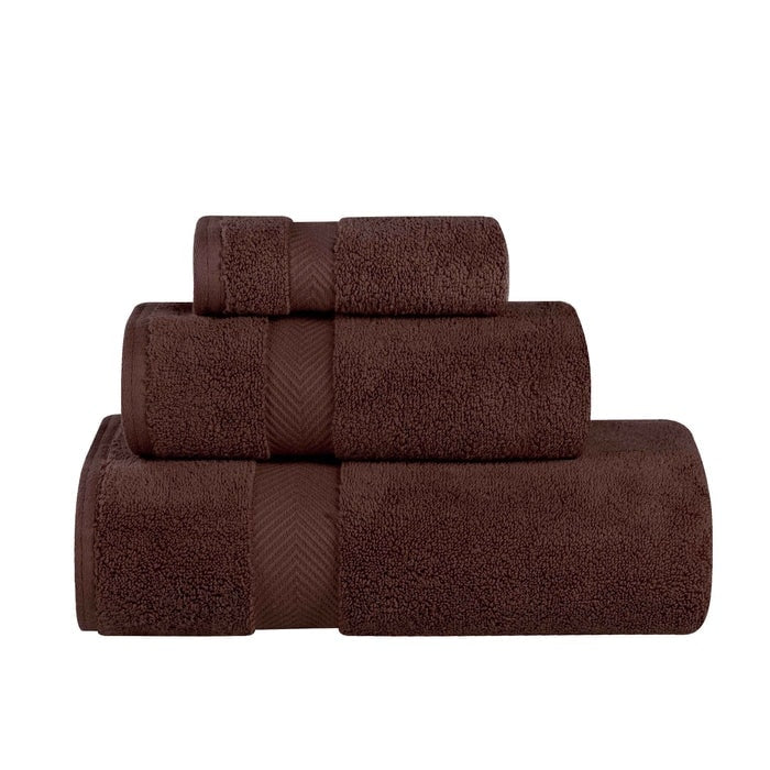 Superior Soft & Absorbent Zero Twist Cotton 3-piece Towel Set