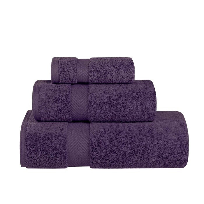 Superior Soft & Absorbent Zero Twist Cotton 3-piece Towel Set