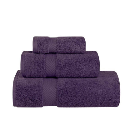 Superior Soft & Absorbent Zero Twist Cotton 3-piece Towel Set