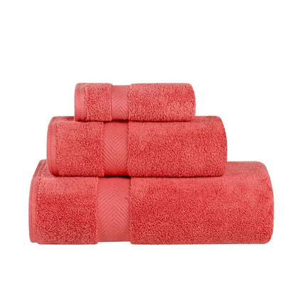 Superior Soft & Absorbent Zero Twist Cotton 3-piece Towel Set