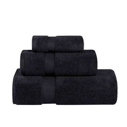 Superior Soft & Absorbent Zero Twist Cotton 3-piece Towel Set
