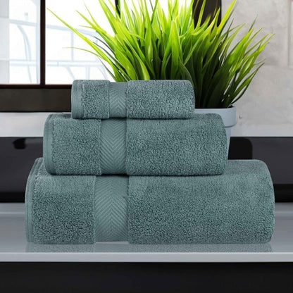 Superior Soft & Absorbent Zero Twist Cotton 3-piece Towel Set