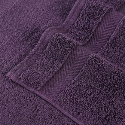 Superior Soft and Absorbent Zero Twist Cotton 6-piece Towel Set