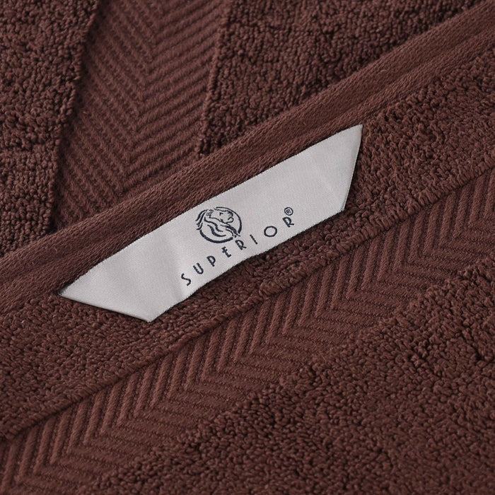 Superior Soft and Absorbent Zero Twist Cotton 6-piece Towel Set