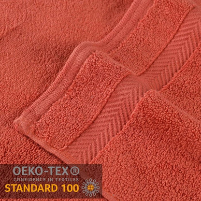 Superior Soft and Absorbent Zero Twist Cotton 6-piece Towel Set