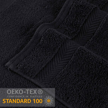 Superior Soft and Absorbent Zero Twist Cotton 6-piece Towel Set