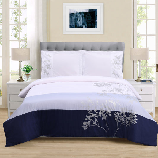 Superior Sydney 3-piece Cotton Duvet Cover Set