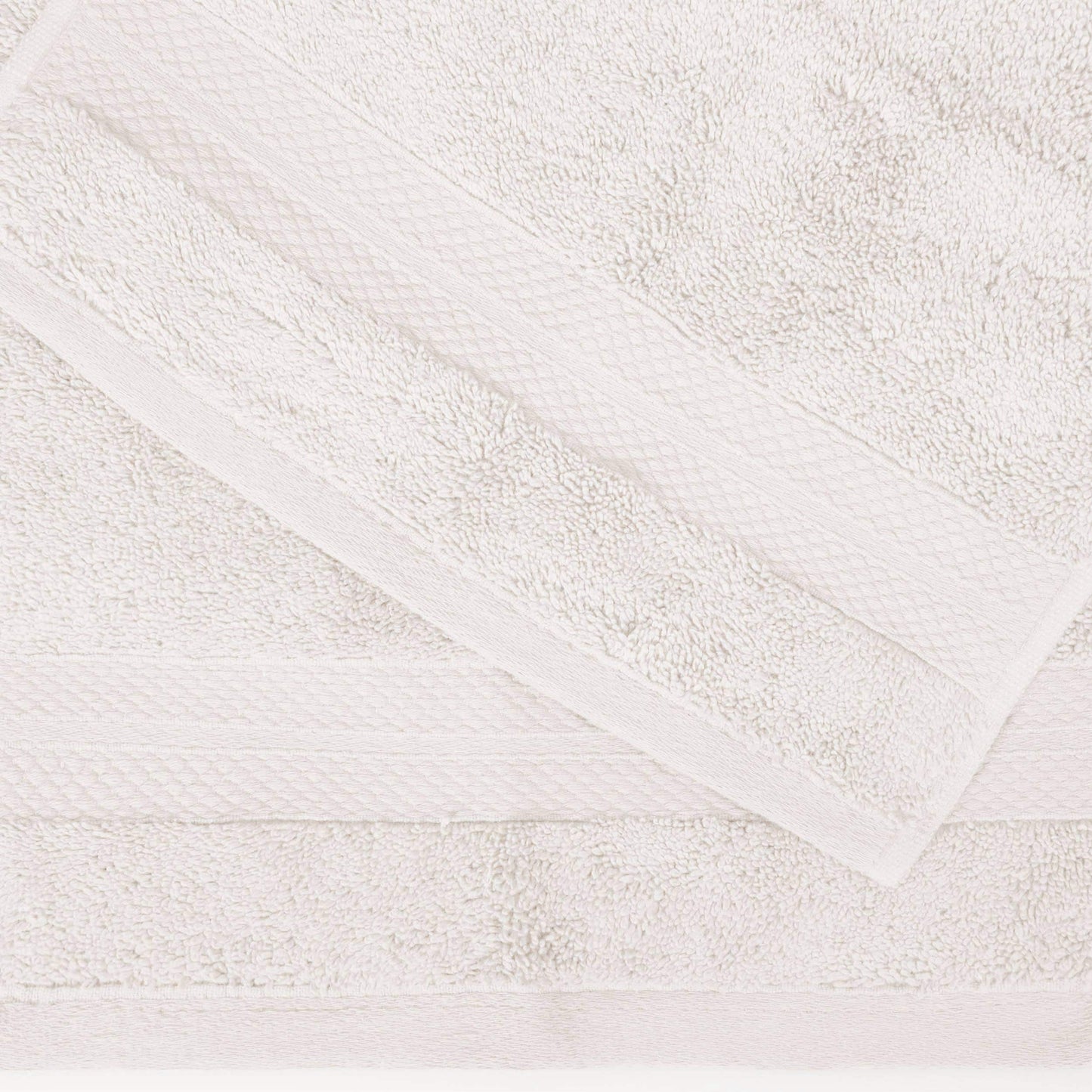 Superior Turkish Cotton 6 Piece Solid Plush Heavyweight Towel Set