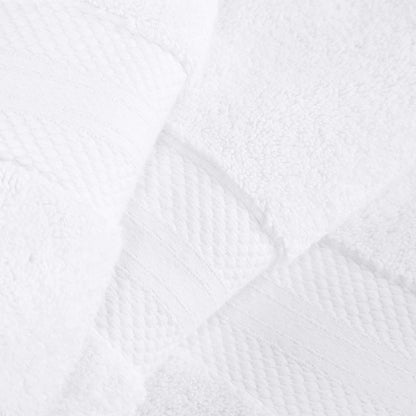 Superior Turkish Cotton 6 Piece Solid Plush Heavyweight Towel Set