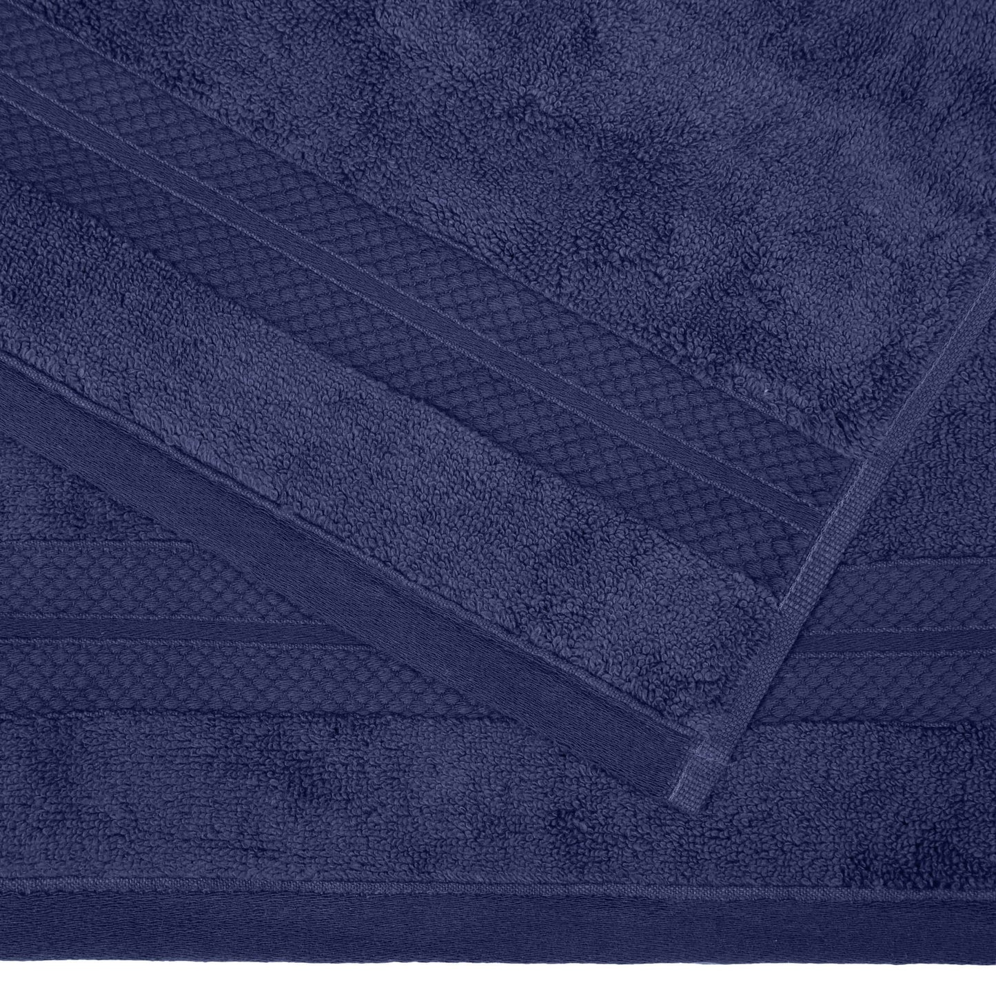 Superior Turkish Cotton 6 Piece Solid Plush Heavyweight Towel Set