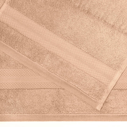 Superior Turkish Cotton 6 Piece Solid Plush Heavyweight Towel Set