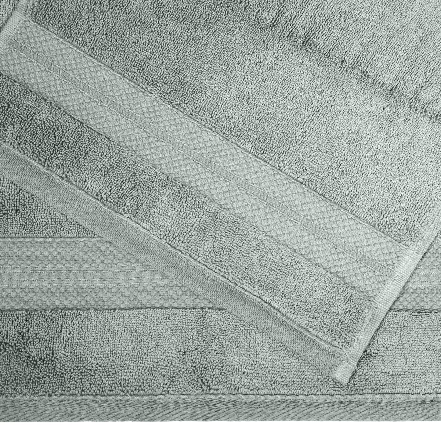 Superior Turkish Cotton Solid Heavyweight Bath Sheet Set of 2