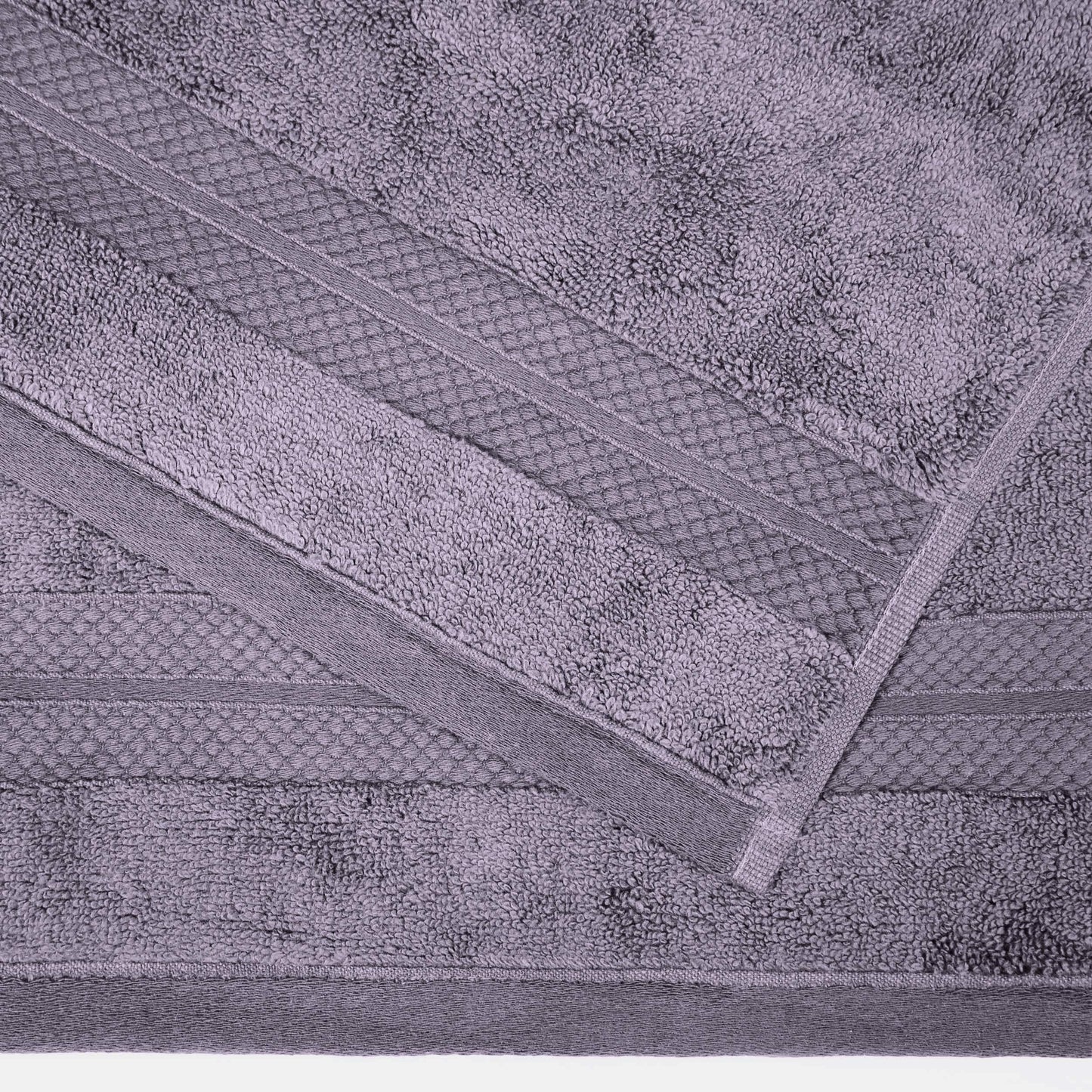 Superior Turkish Cotton Solid Heavyweight Bath Sheet Set of 2