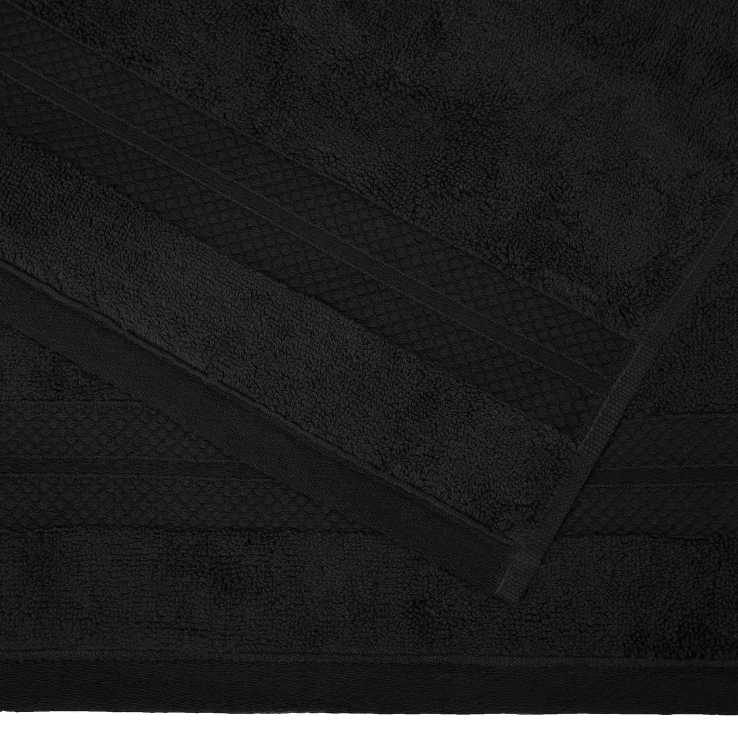 Superior Turkish Cotton Solid Heavyweight Bath Sheet Set of 2