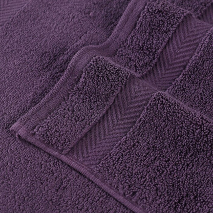 Superior Zero Twist Cotton Soft Absorbent Face Towel Washcloth Set of 12