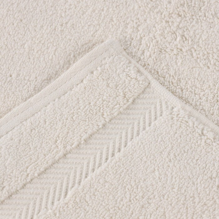 Superior Zero Twist Cotton Solid Soft Absorbent Hand Towel Set of 6