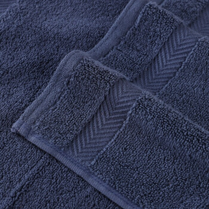 Superior Zero Twist Cotton Solid Soft Absorbent Hand Towel Set of 6