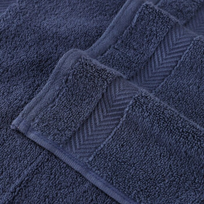 Superior Zero Twist Cotton Solid Soft Absorbent Hand Towel Set of 6