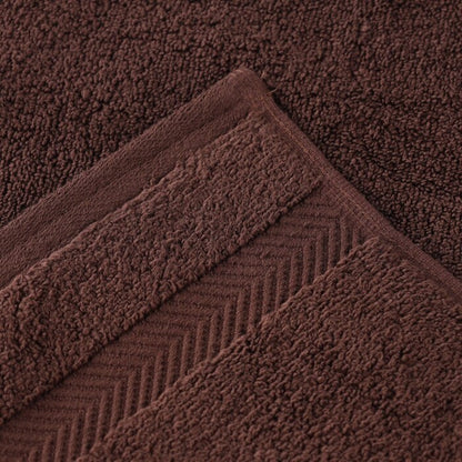 Superior Zero Twist Cotton Solid Soft Absorbent Hand Towel Set of 6